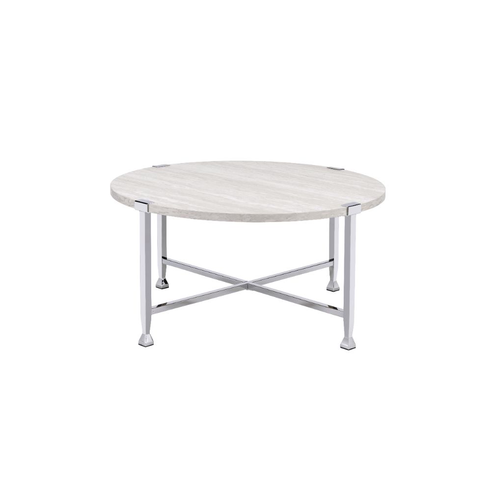 ACME Brecon Coffee Table – angle view – Lusso Furniture Miami