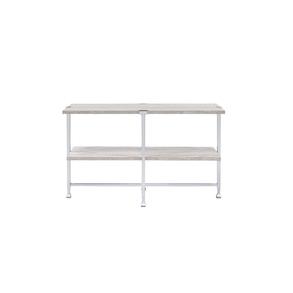 ACME Brecon Sofa Table – angle view – Lusso Furniture Miami
