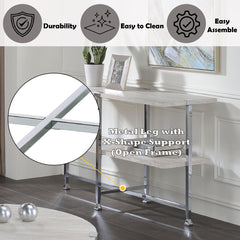ACME Brecon Sofa Table – room setting – Lusso Furniture Miami