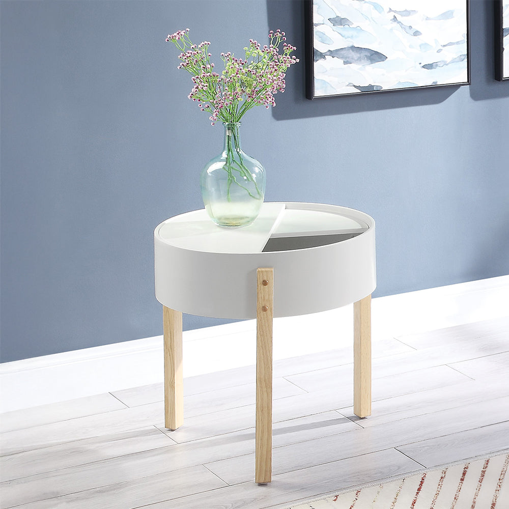 ACME Bodfish End Table – front view – Lusso Furniture Miami