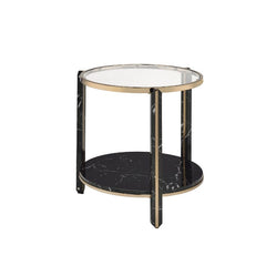 ACME Thistle End Table – front view – Lusso Furniture Miami