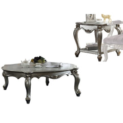 ACME Picardy Coffee Table – side view – Lusso Furniture Miami