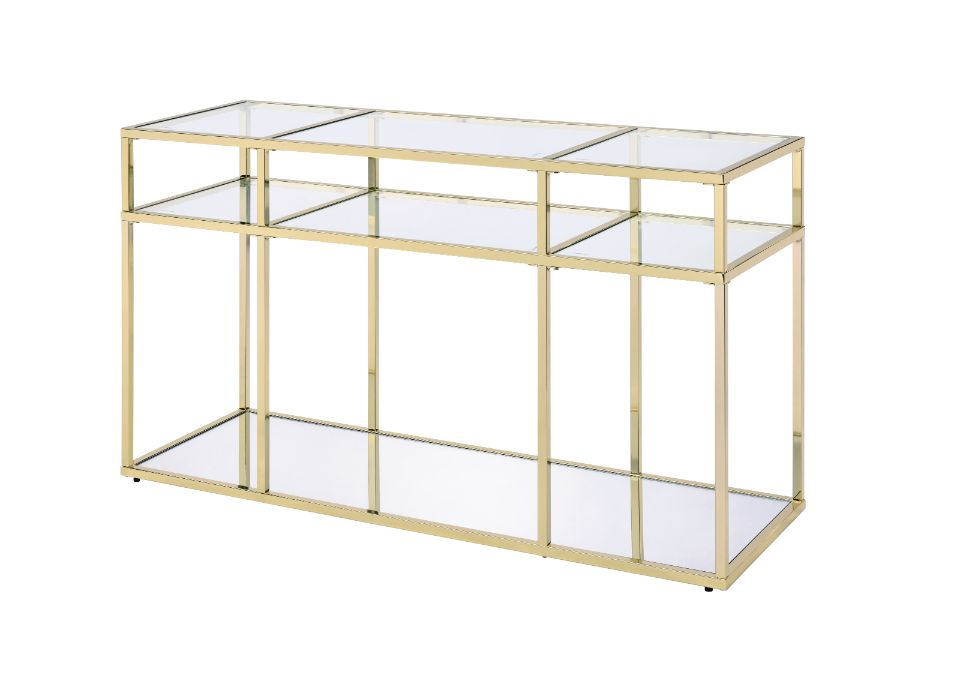 ACME Uchenna Sofa Table – front view – Lusso Furniture Miami