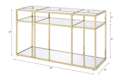 ACME Uchenna Sofa Table – detail – Lusso Furniture Miami