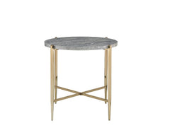 ACME Tainte End Table – angle view – Lusso Furniture Miami