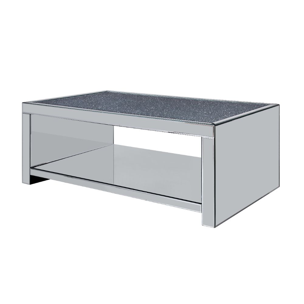 ACME Noralie Coffee Table – front view – Lusso Furniture Miami