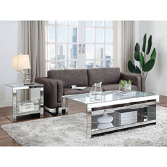 ACME Noralie Coffee Table – top view – Lusso Furniture Miami