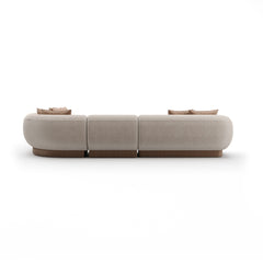 Caracole Seta Sectional – room setting – Lusso Furniture Miami