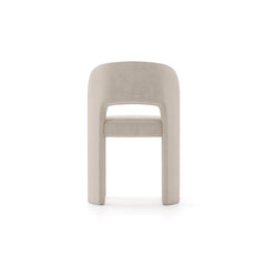 Caracole Overlap Side Chair – back view – Lusso Furniture Miami