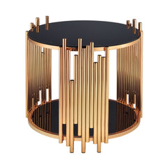 ACME Tanquin End Table – side view – Lusso Furniture Miami