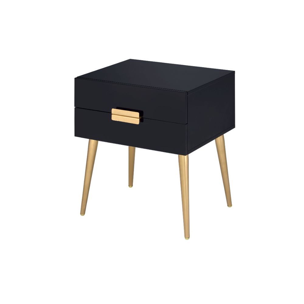 ACME Denvor End Table – front view – Lusso Furniture Miami