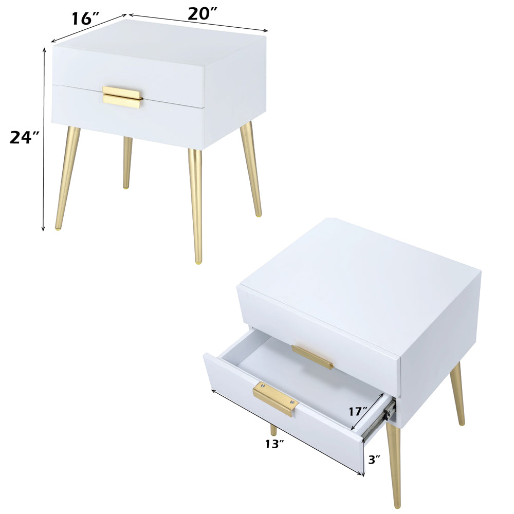ACME Denvor End Table – view 14 – Lusso Furniture Miami