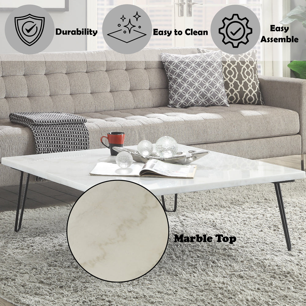 ACME Telestis Coffee Table – top view – Lusso Furniture Miami
