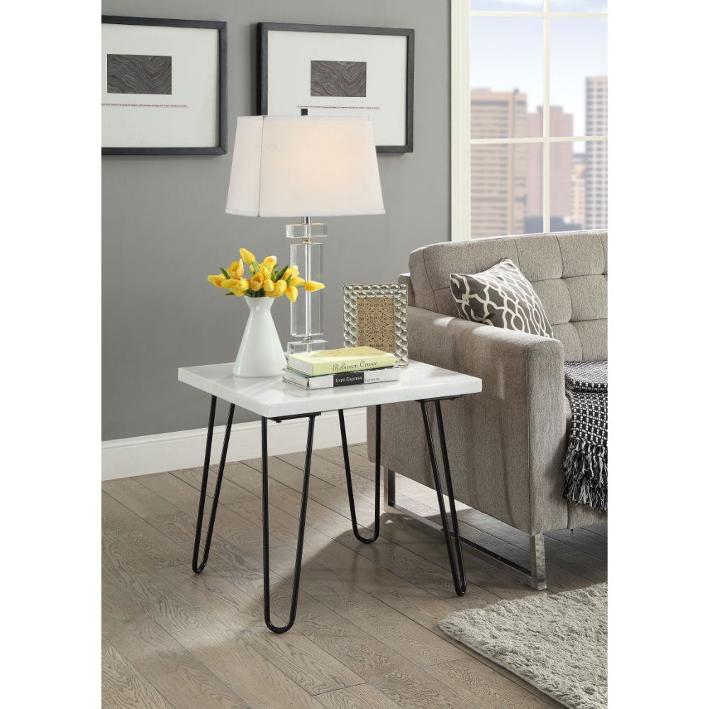ACME Telestis End Table – close-up – Lusso Furniture Miami