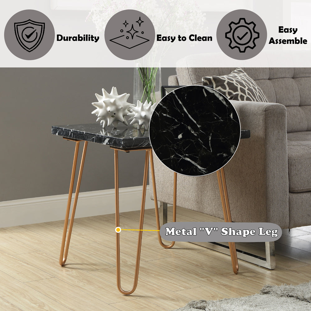 ACME Telestis End Table – back view – Lusso Furniture Miami