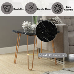 ACME Telestis End Table – back view – Lusso Furniture Miami