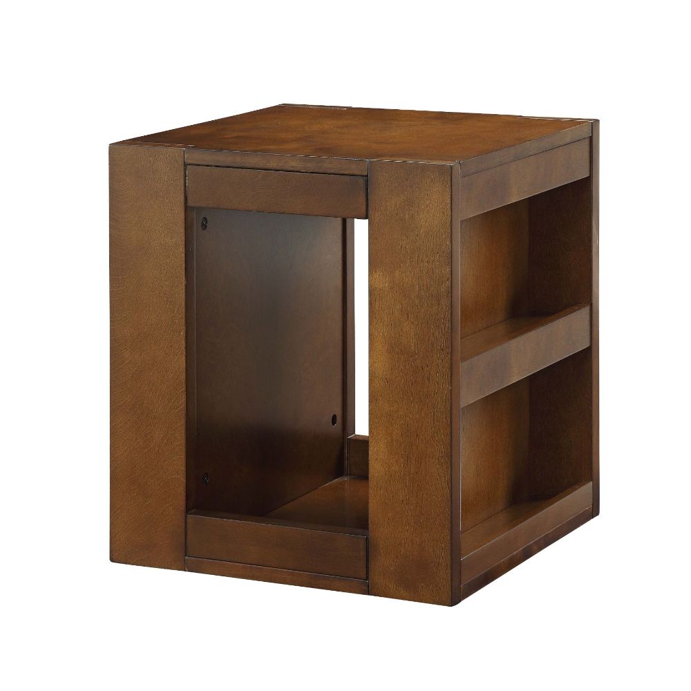 ACME Pisanio Swivel End Table – front view – Lusso Furniture Miami