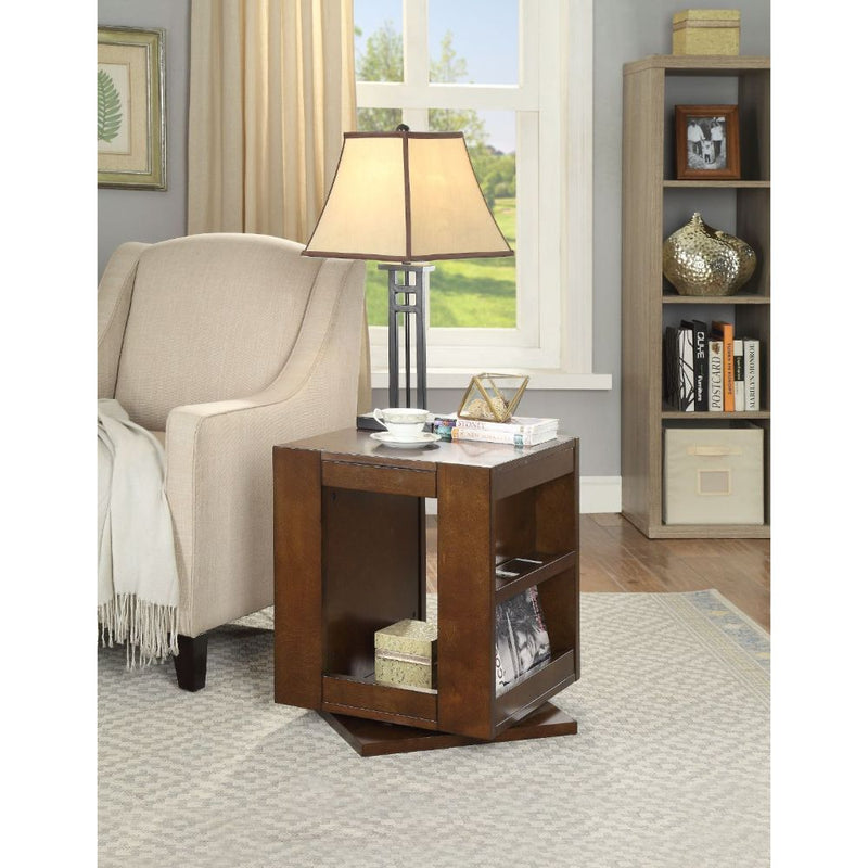 ACME Pisanio Swivel End Table-zoom-