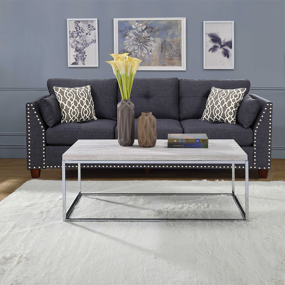 ACME Snyder Coffee Table – front view – Lusso Furniture Miami