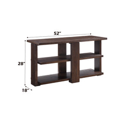 ACME Niamey Sofa Table – angle view – Lusso Furniture Miami