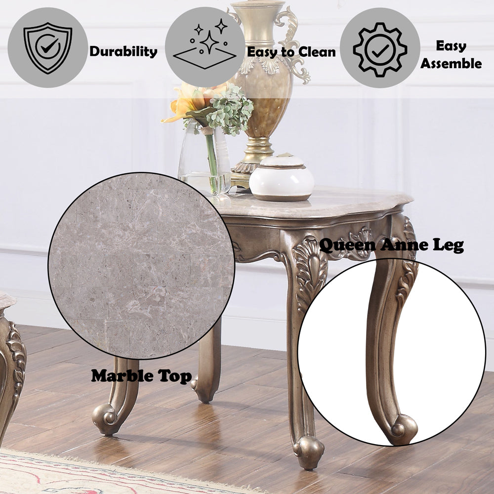 ACME Jayceon End Table – detail – Lusso Furniture Miami