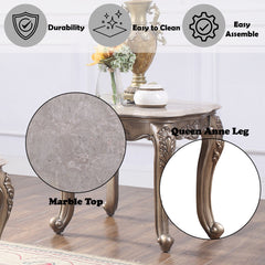 ACME Jayceon End Table – detail – Lusso Furniture Miami