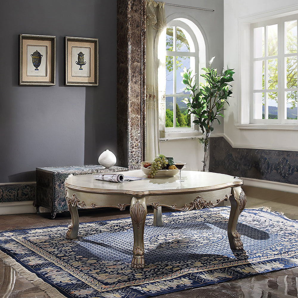 ACME Dresden II Coffee Table – front view – Lusso Furniture Miami