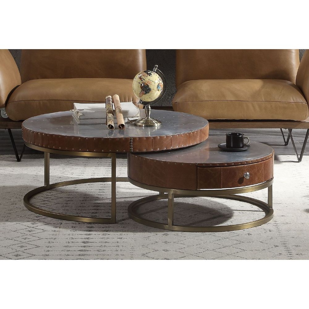 ACME Tamas Coffee Table – angle view – Lusso Furniture Miami