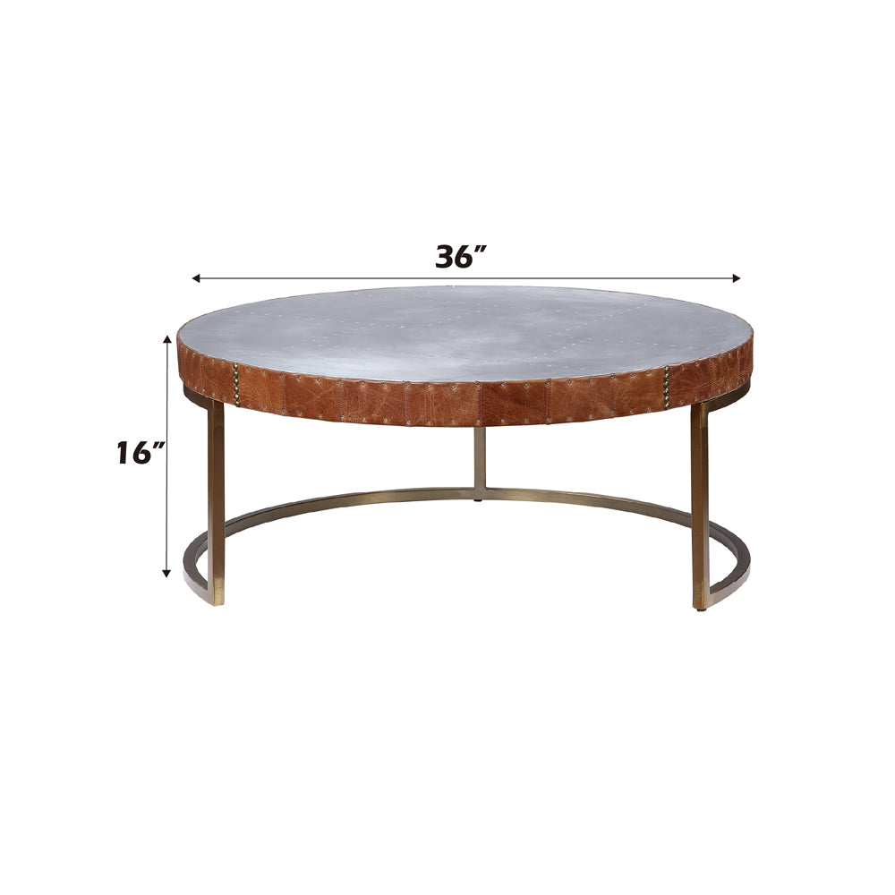 ACME Tamas Coffee Table – back view – Lusso Furniture Miami