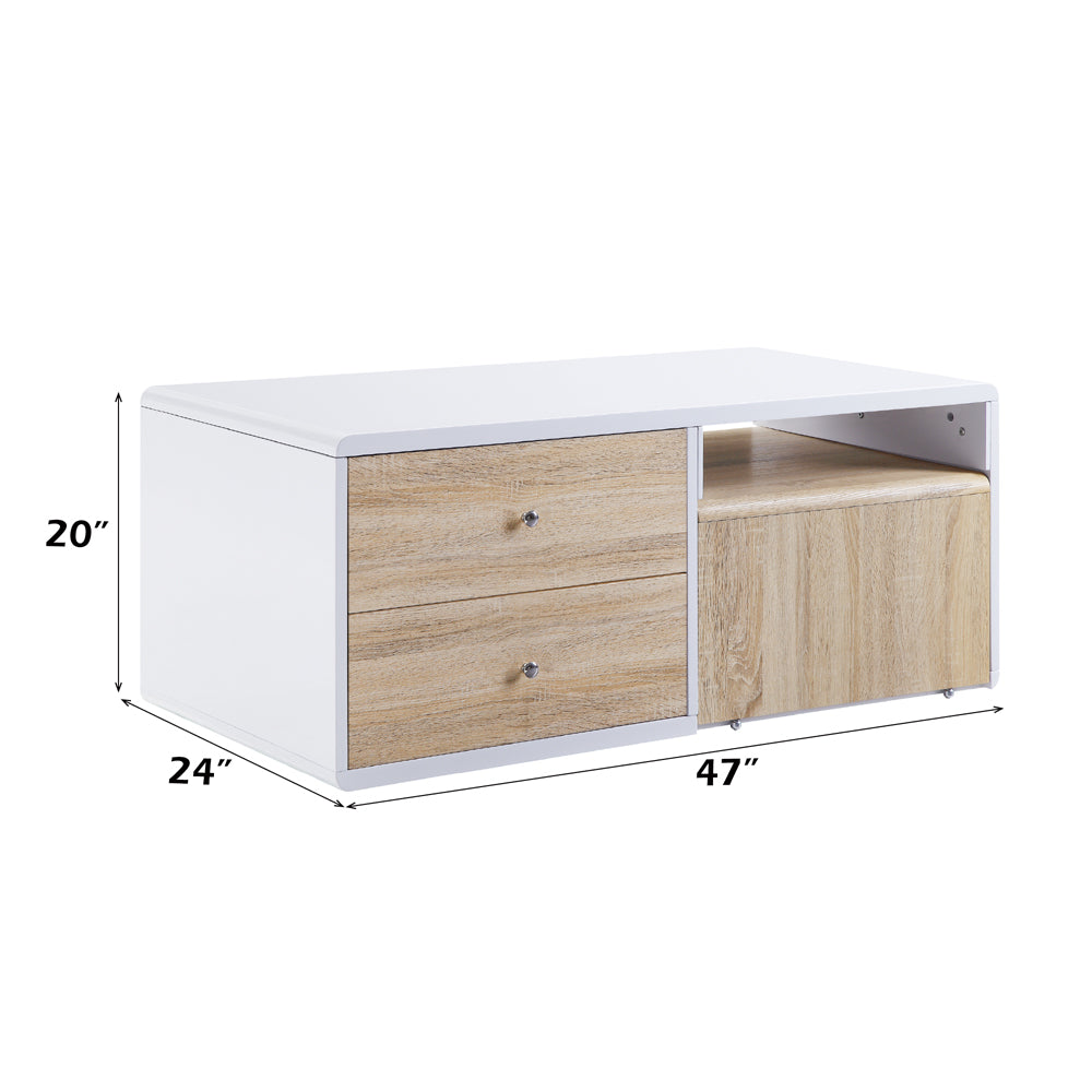 ACME Verux Coffee Table – angle view – Lusso Furniture Miami