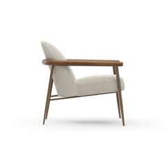 Caracole Altura Lounge Chair – side view – Lusso Furniture Miami