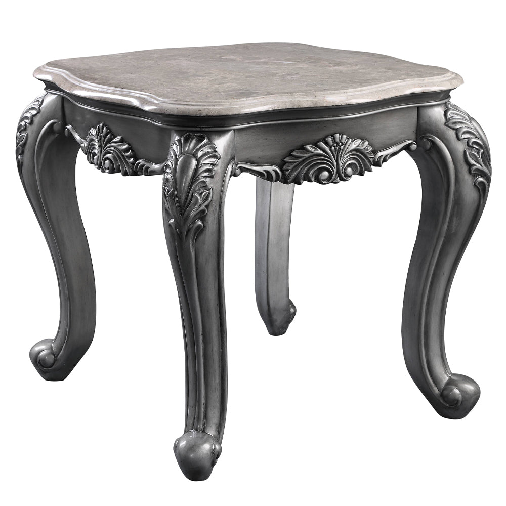 ACME Ariadne End Table – angle view – Lusso Furniture Miami