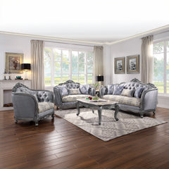ACME Ariadne End Table – back view – Lusso Furniture Miami