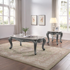 ACME Ariadne End Table – room setting – Lusso Furniture Miami