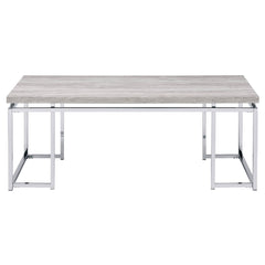 ACME Chafik Coffee Table – side view – Lusso Furniture Miami