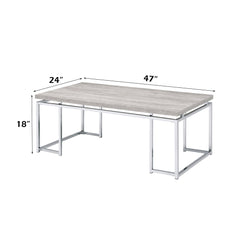 ACME Chafik Coffee Table – top view – Lusso Furniture Miami