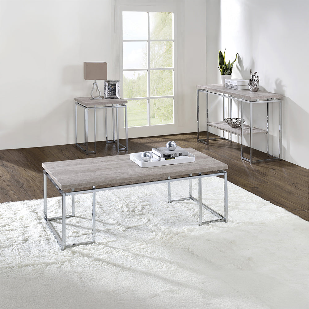 ACME Chafik Coffee Table – back view – Lusso Furniture Miami