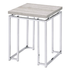 ACME Chafik End Table – angle view – Lusso Furniture Miami