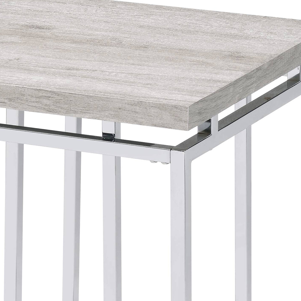 ACME Chafik End Table – room setting – Lusso Furniture Miami