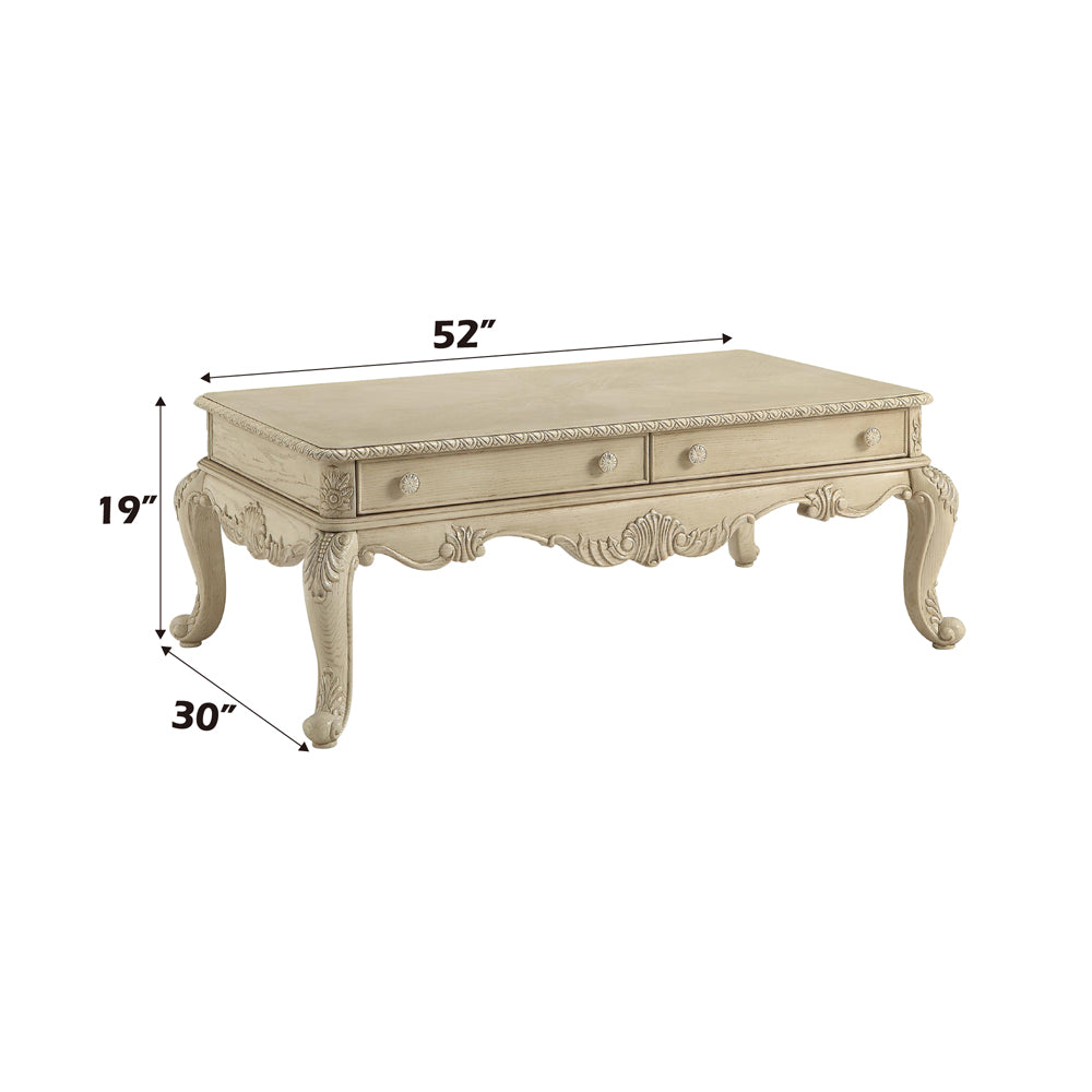 ACME Ragenardus Coffee Table – angle view – Lusso Furniture Miami
