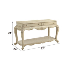 ACME Ragenardus Sofa Table – angle view – Lusso Furniture Miami