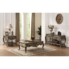 ACME Ragenardus Sofa Table – room setting – Lusso Furniture Miami