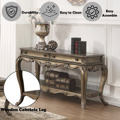 ACME Ragenardus Sofa Table – top view – Lusso Furniture Miami