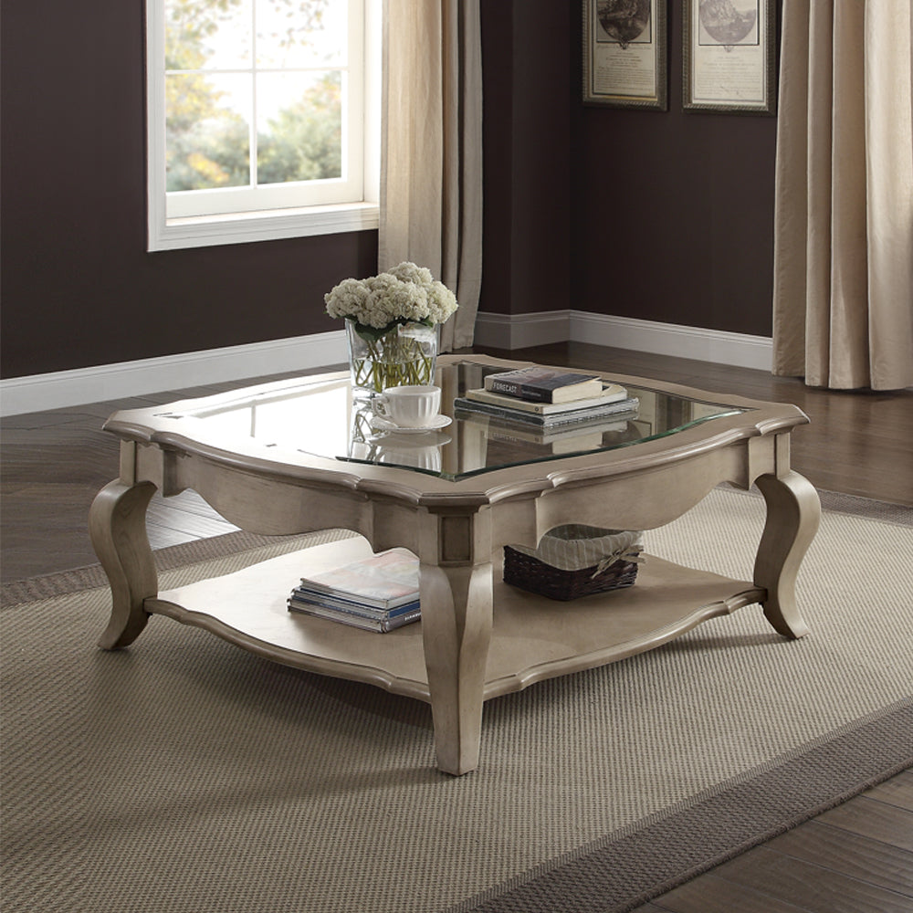 ACME Chelmsford Coffee Table – front view – Lusso Furniture Miami