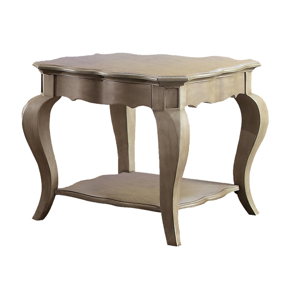 ACME Chelmsford End Table – angle view – Lusso Furniture Miami