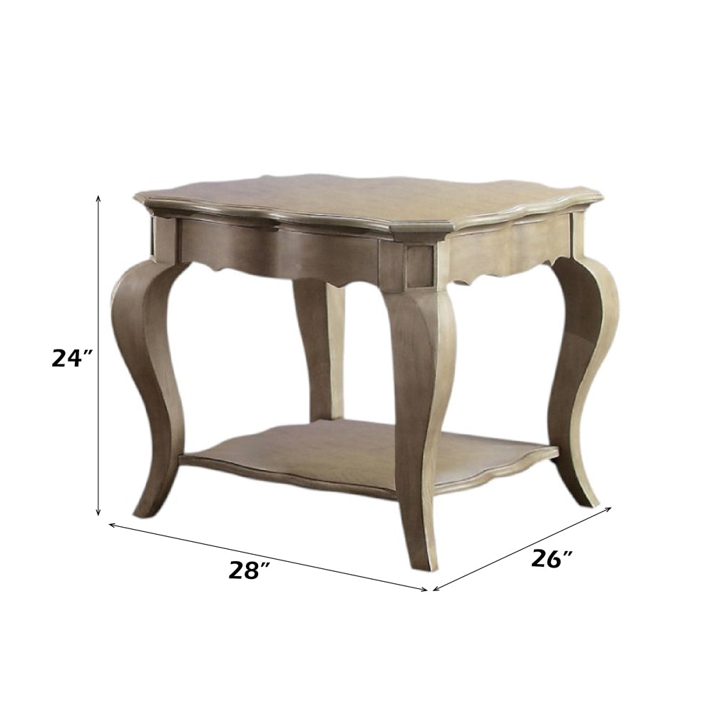 ACME Chelmsford End Table – detail – Lusso Furniture Miami