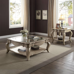 ACME Chelmsford End Table – side view – Lusso Furniture Miami