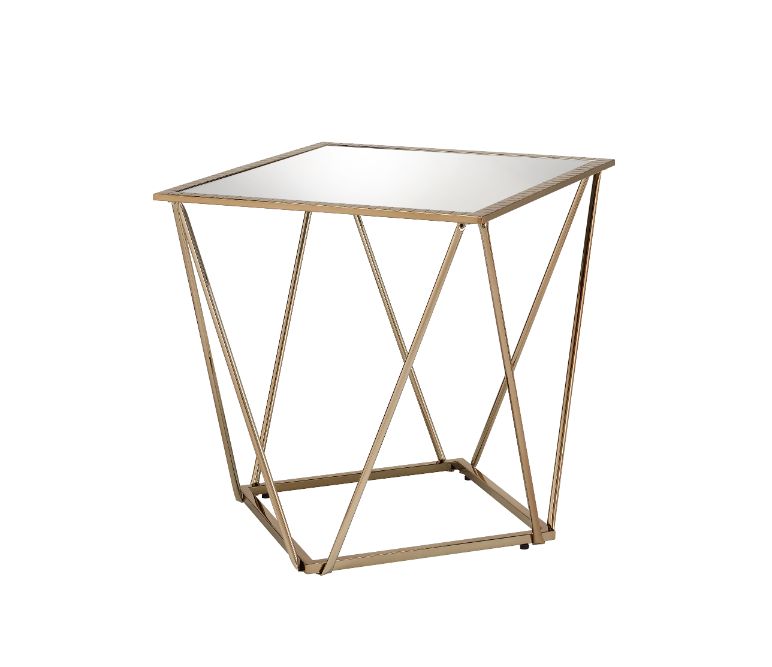 ACME Fogya End Table – front view – Lusso Furniture Miami