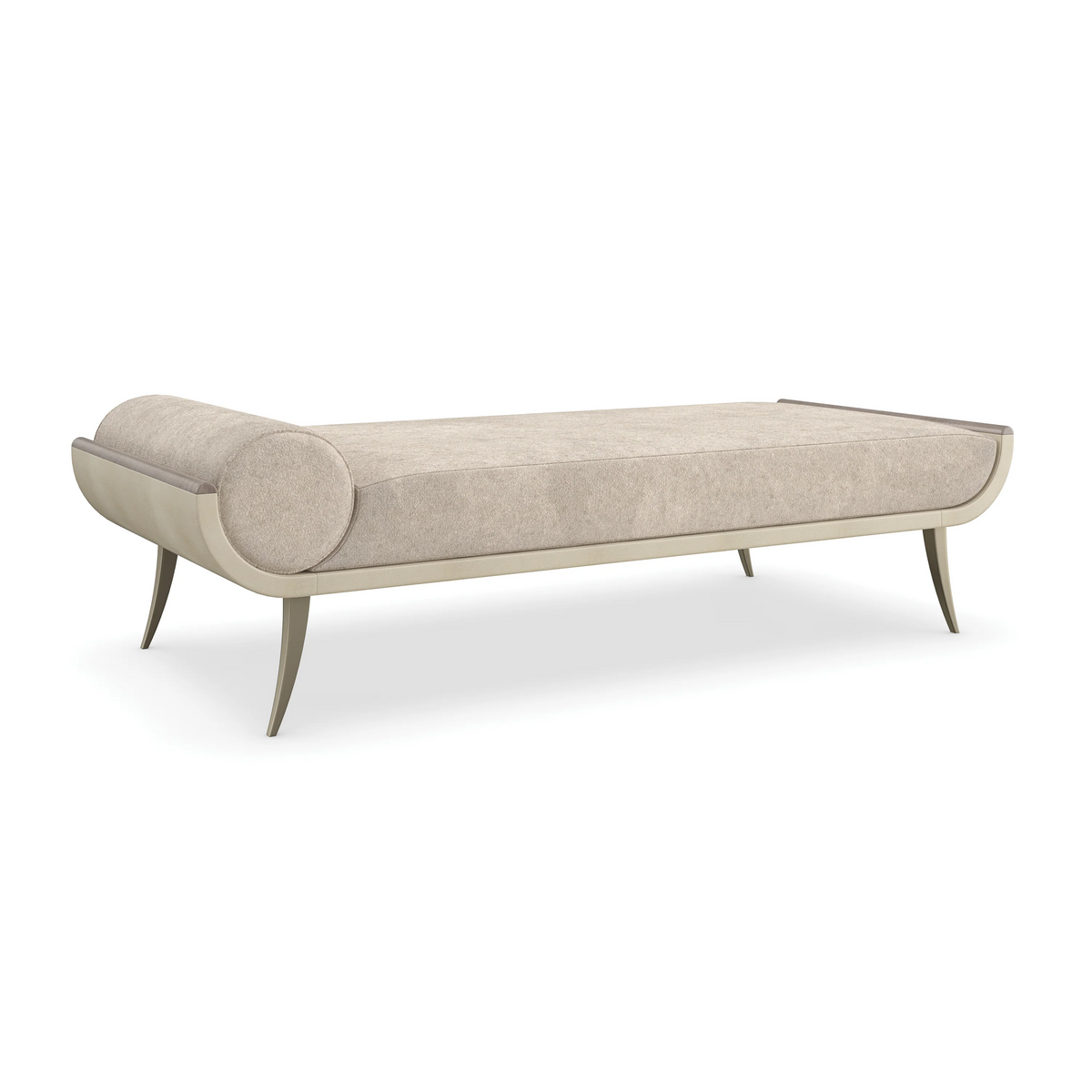 Caracole Nice Chaise – side view – Lusso Furniture Miami