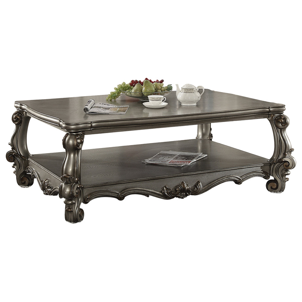 ACME Versailles Coffee Table – side view – Lusso Furniture Miami